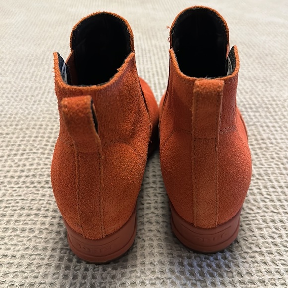 Sorel Women's Evie Pull-On Bootie — Waterproof Suede Leather — Wedge Ankle  7.5 - Picture 4 of 8